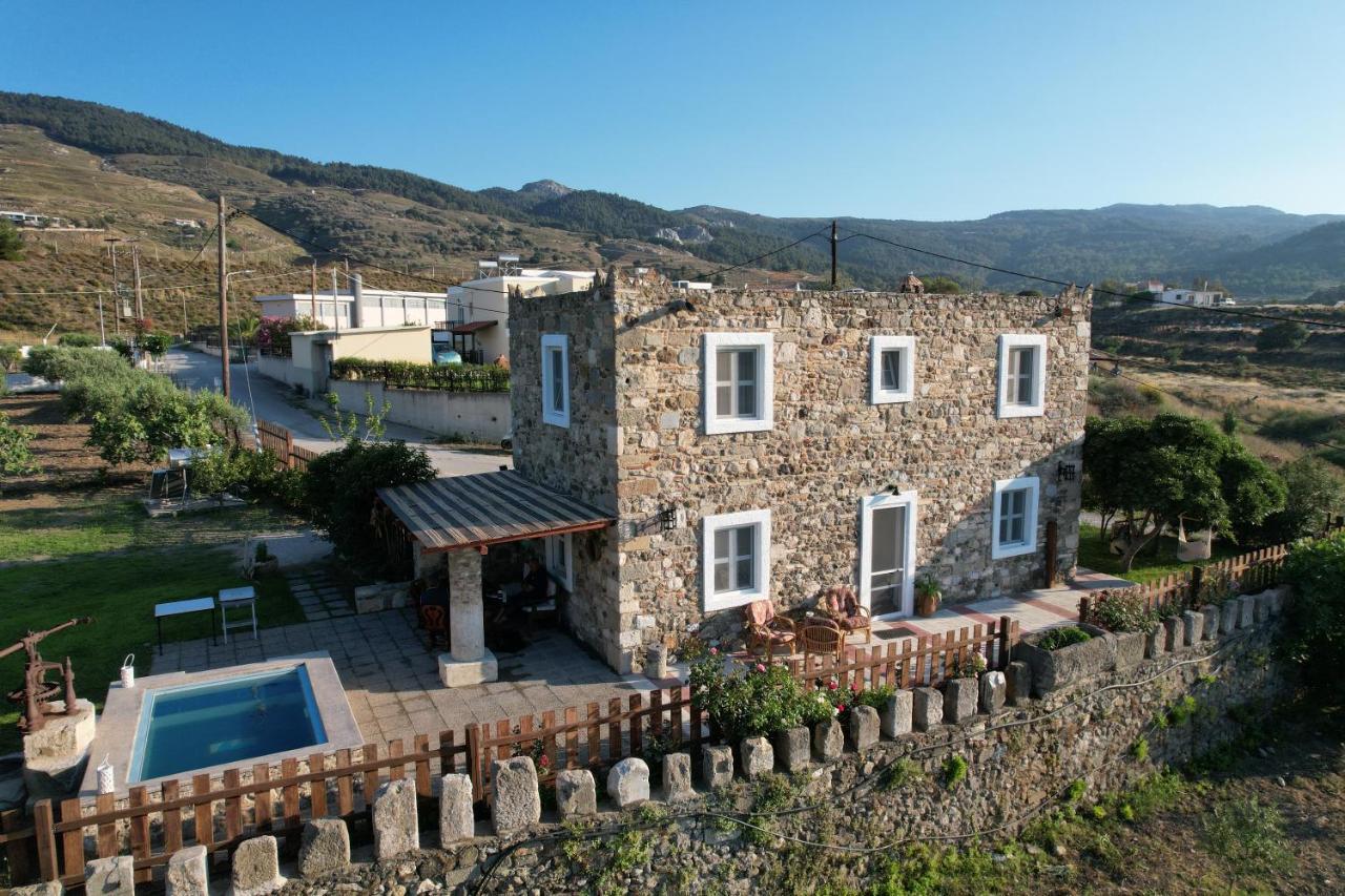 Traditional Kos Villa With Swimming Pool, Lawn Yard And Bbq المظهر الخارجي الصورة