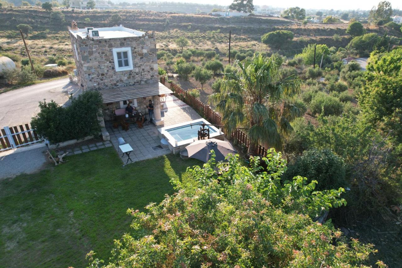 Traditional Kos Villa With Swimming Pool, Lawn Yard And Bbq المظهر الخارجي الصورة