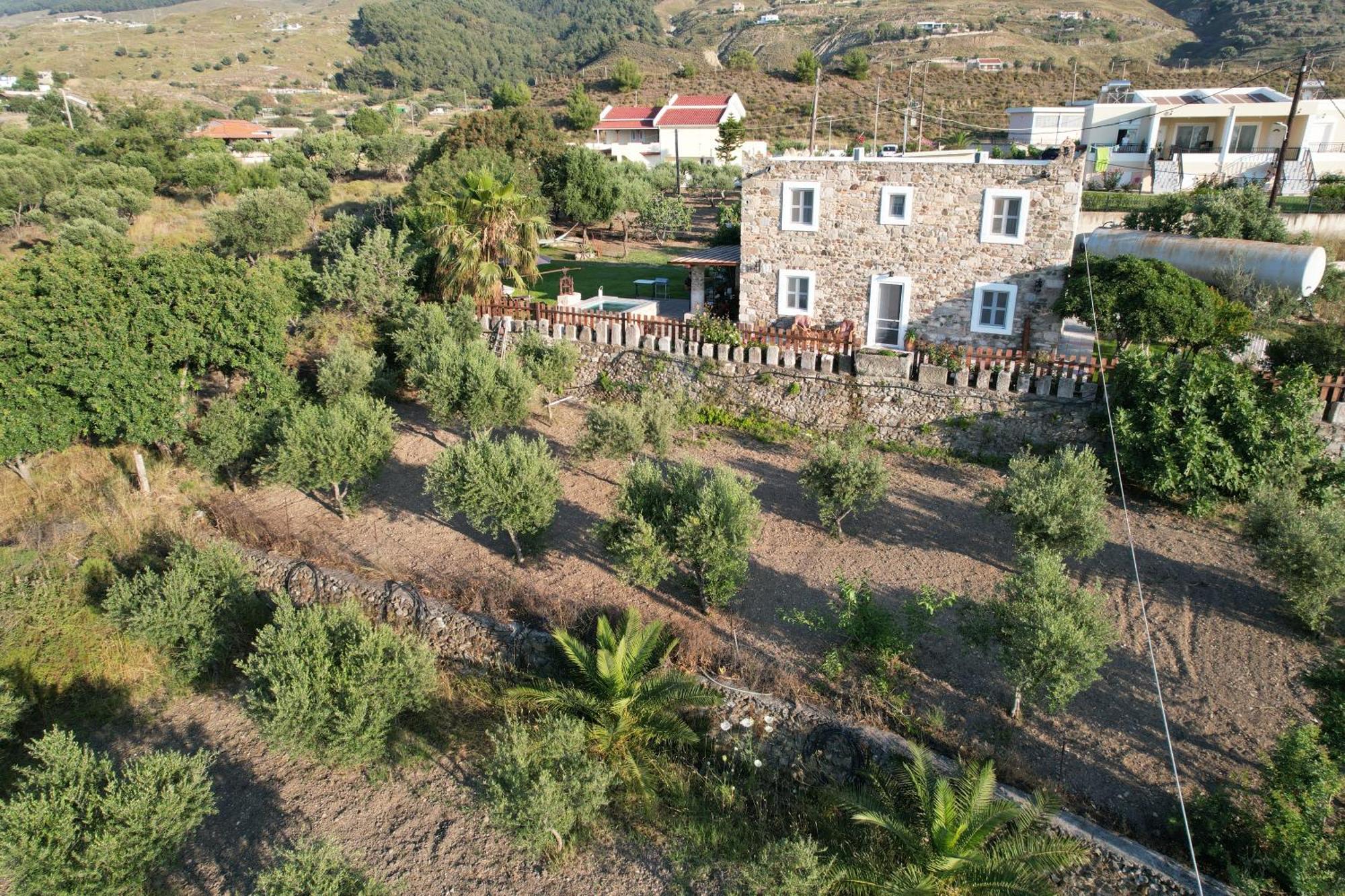 Traditional Kos Villa With Swimming Pool, Lawn Yard And Bbq المظهر الخارجي الصورة