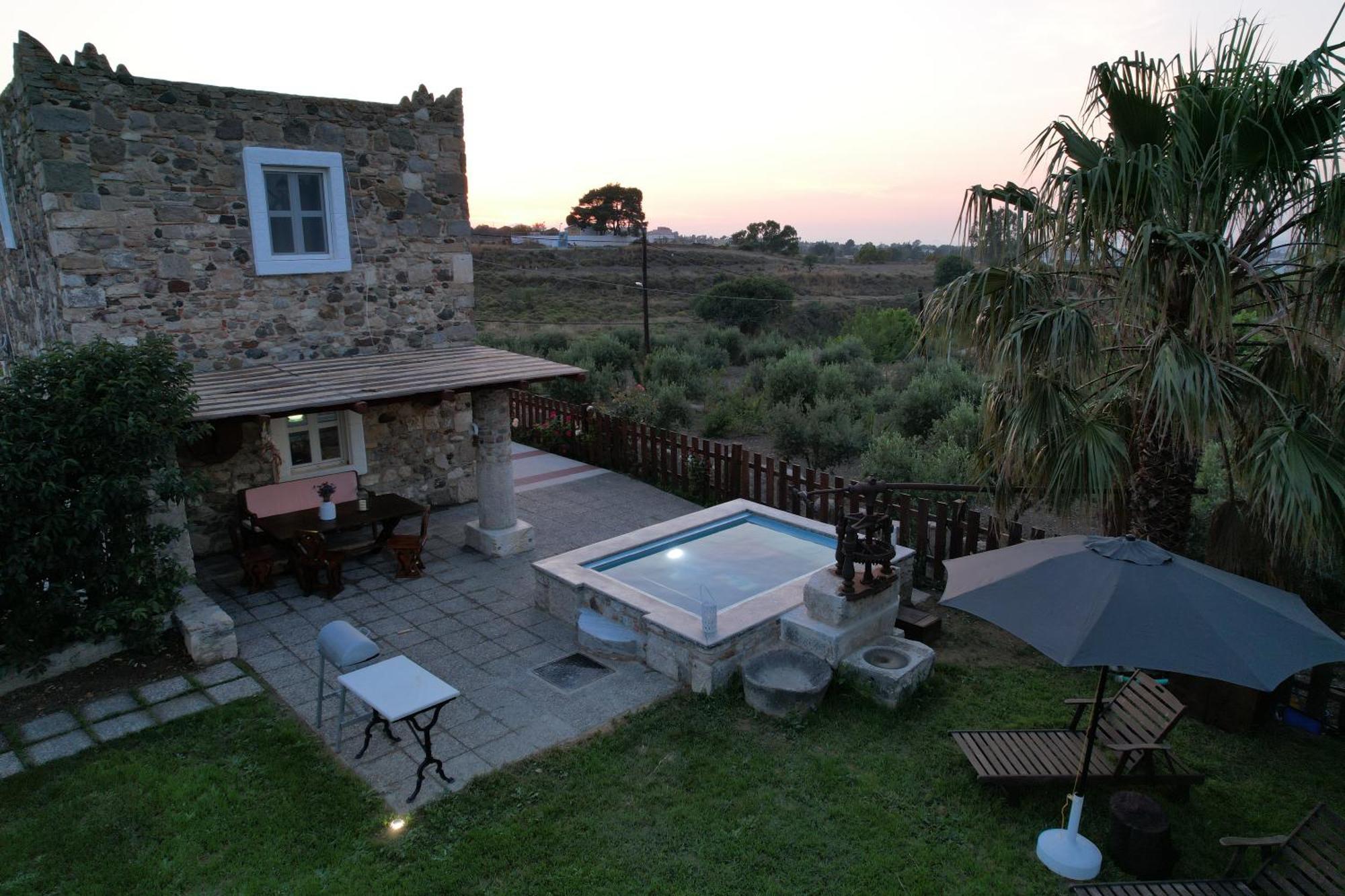 Traditional Kos Villa With Swimming Pool, Lawn Yard And Bbq المظهر الخارجي الصورة