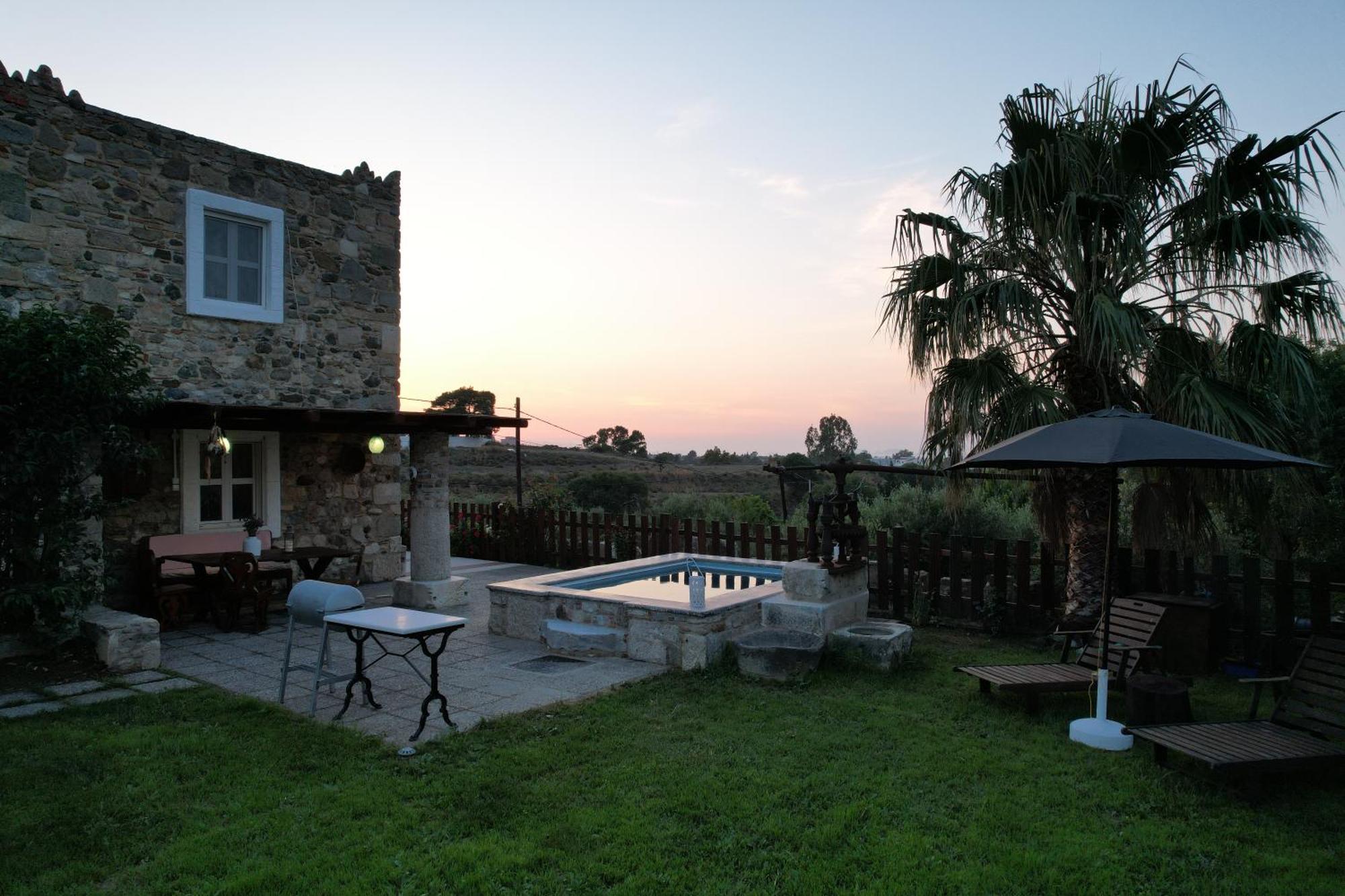 Traditional Kos Villa With Swimming Pool, Lawn Yard And Bbq المظهر الخارجي الصورة