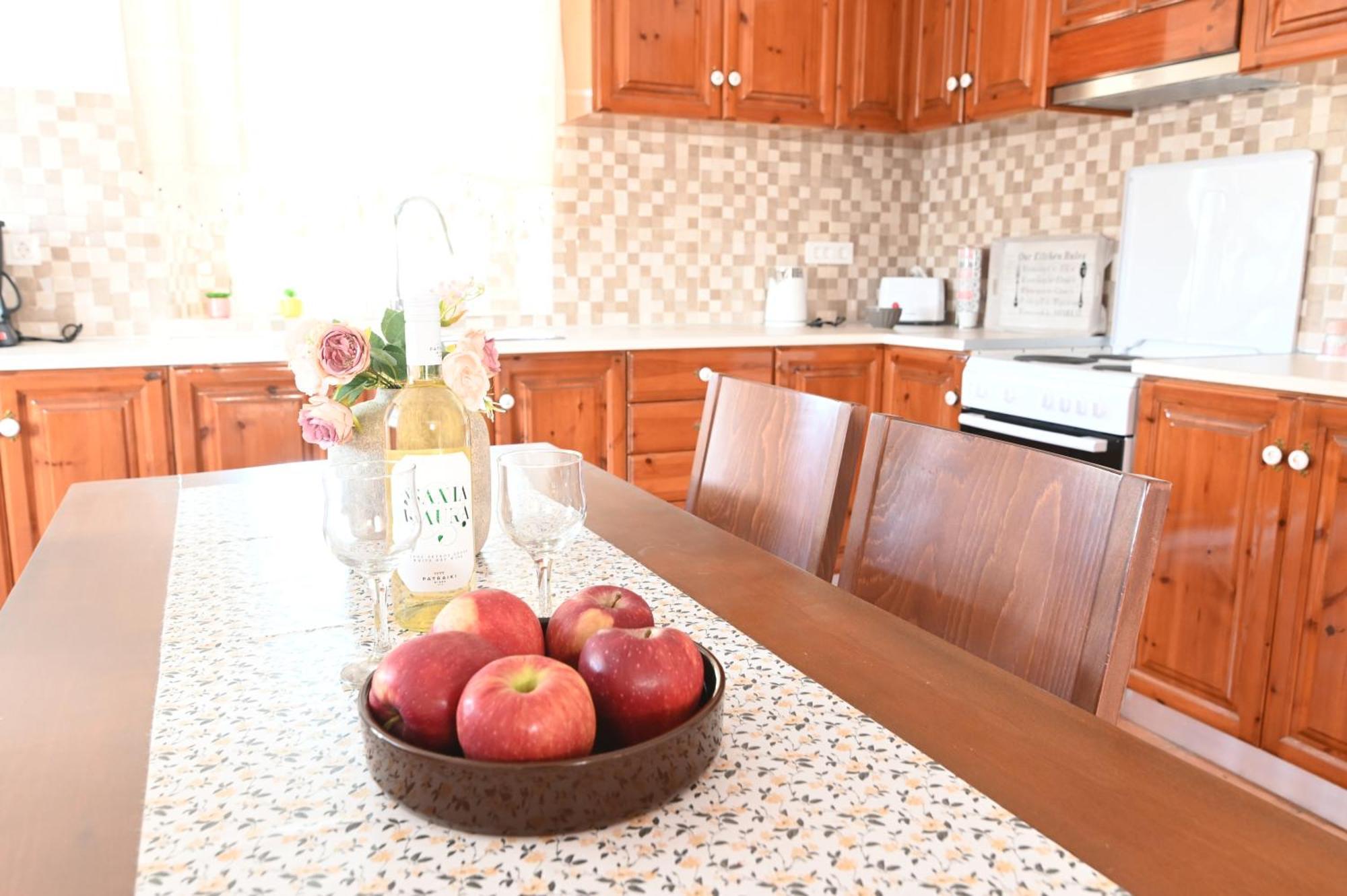 Traditional Kos Villa With Swimming Pool, Lawn Yard And Bbq المظهر الخارجي الصورة